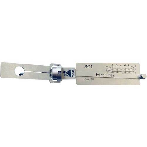 Original Lishi OL-SC1-AG Residential-Commerical Lock Picking Tool