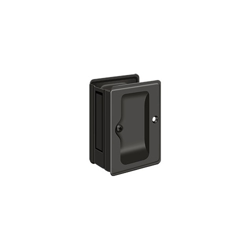 Pocket Door Lock-Passage Oil Rubbed Dark Bronze