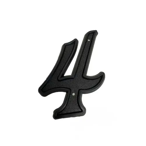 PHN-06 Plastic 6" House Number-4