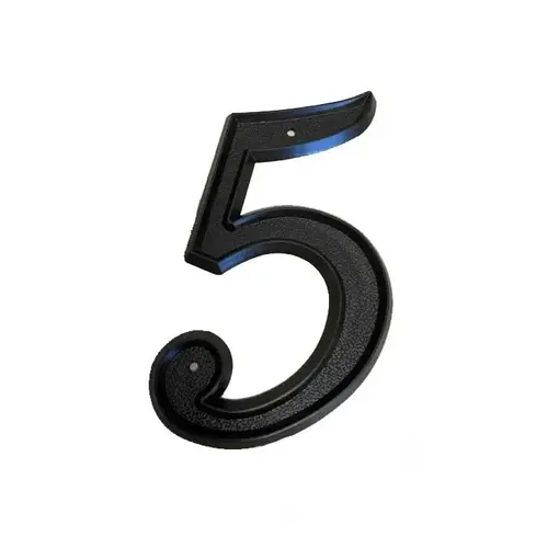 Philadelphia Hardware Group 420510-5 PHN-06 Plastic 6" House Number-5