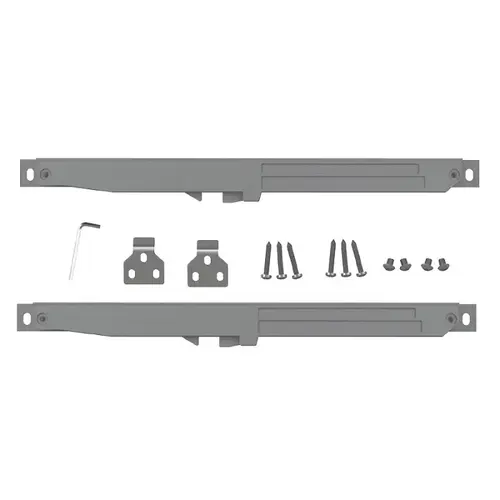 Orca Hardware FT-SOFTCLOSE-GR Soft Close for Flat Track (2/Set) Grey