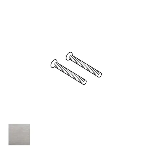 R Series Escutcheon Thru Bolt Screws Satin Chrome