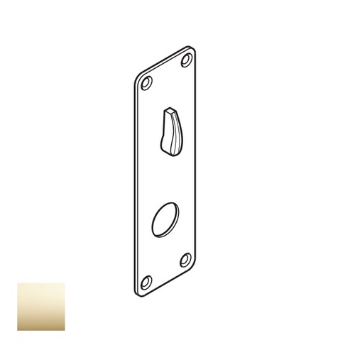 ML2000 N Escutcheon-Wrought Bright Polished Brass