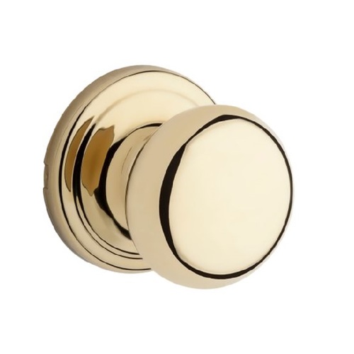 Hancock Passage Knob Lifetime Polished Brass