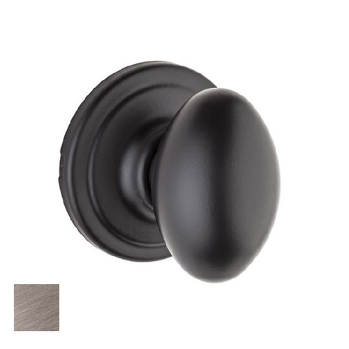 Laurel Passage Knob Satin Nickel Blackened