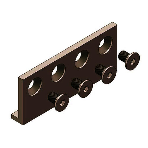 Flat Track Connector Plate Oil Rubbed Bronze