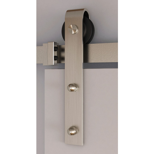 Flat Track Standard Drop Hanger Satin Nickel