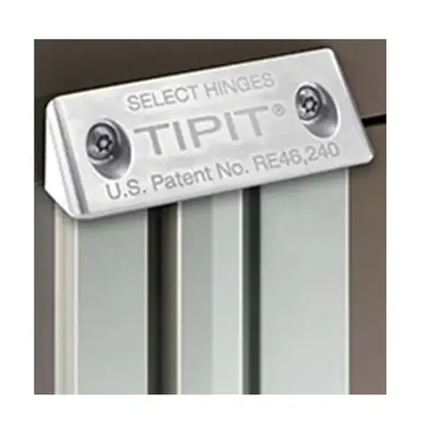 Tipit Anti-Ligature Hinge Tips - Metal