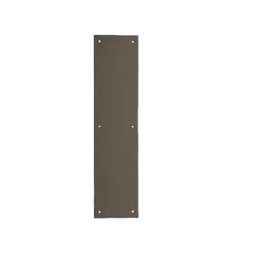 8200 Push Plate 3.5" x 15" Oil Rubbed Dark Bronze