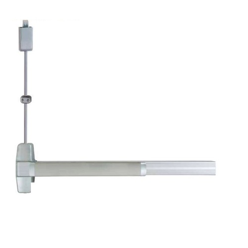 OED16 Series Surface Vertical Rod Exit Device - 36" Satin Stainless Steel