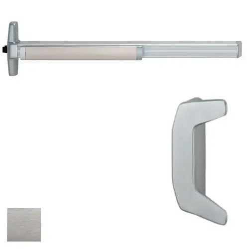 33A Series Rim Exit Device With Trim Satin Chrome