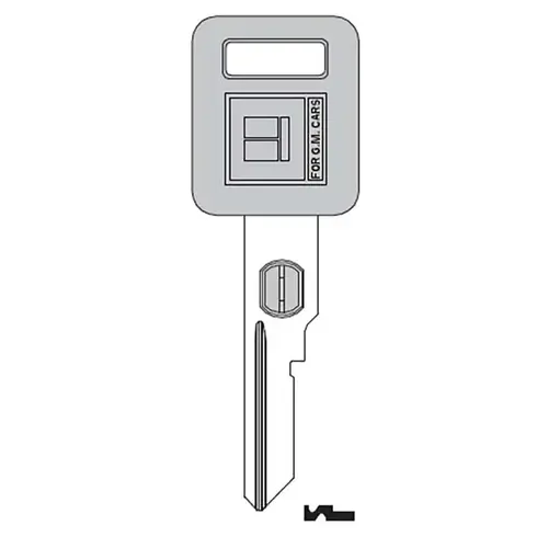 VATS Ignition Key Single Sided