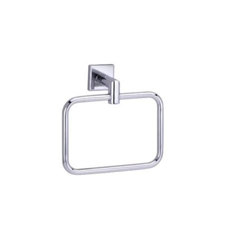 Ripple Towel Ring Polished Chrome