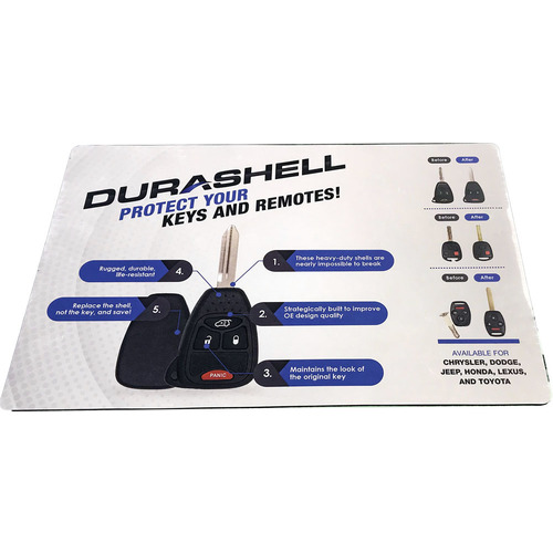 Keyless2Go DSHELL-COUNTER-MAT Promotional Counter Mat