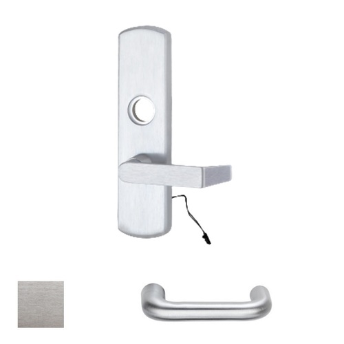 M996L Motorized Lever Trim for Mortise, With Allegion Connect Satin Chrome