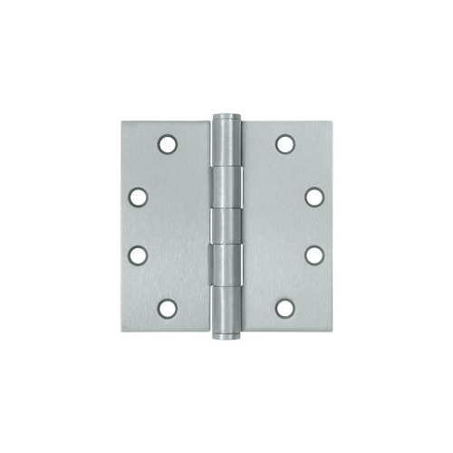 Commercial Steel Hinge Satin Chrome