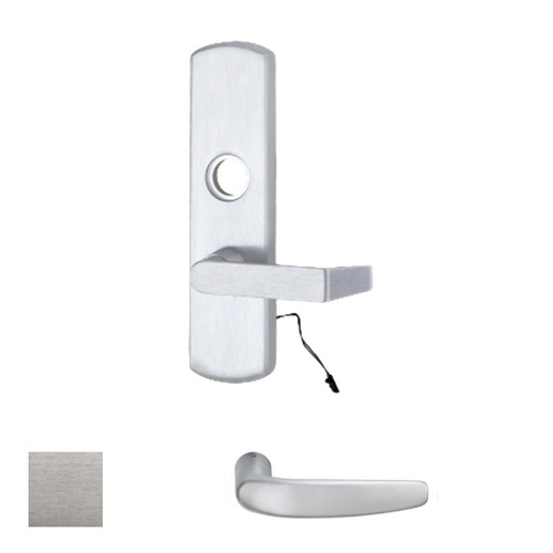 M996L Motorized Lever Trim for Mortise, With Allegion Connect Satin Chrome