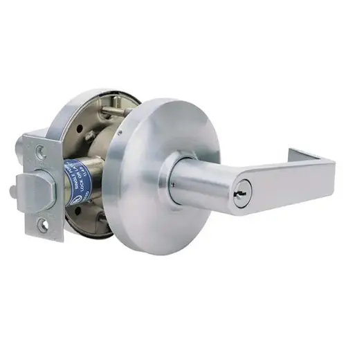 INSTITUTION LOCK (KEYED DBL. C Satin chromium plated