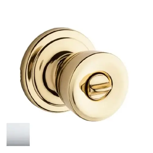 Abbey Privacy Knob Bright Polished Chrome