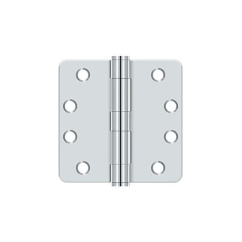 Commercial Steel Hinge Bright Polished Chrome