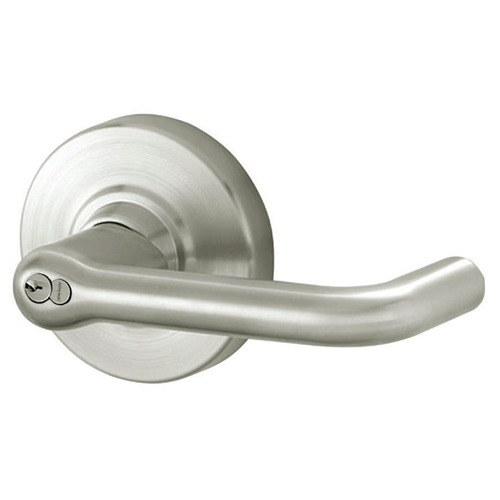 ALX53R Tubular Entrance Lock Satin Nickel