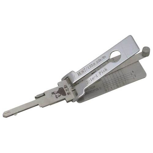 Original Lishi LISHI2-1HU87 Auto Lock Picking Tool