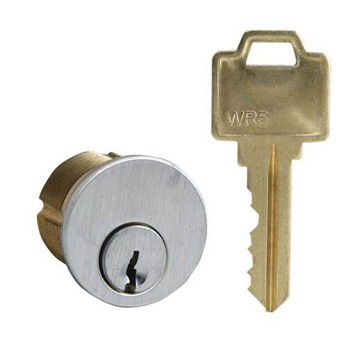 Mortise Cylinder Satin Chrome