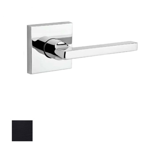 Square Reserve Lever Satin Black