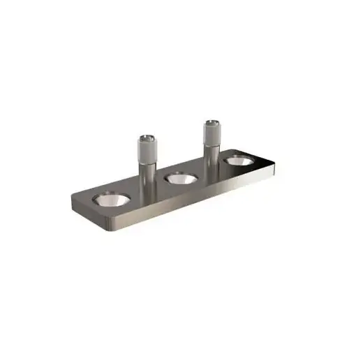 Orca Hardware RD-GUIDE-SS Round Track Floor Guide Stainless Steel