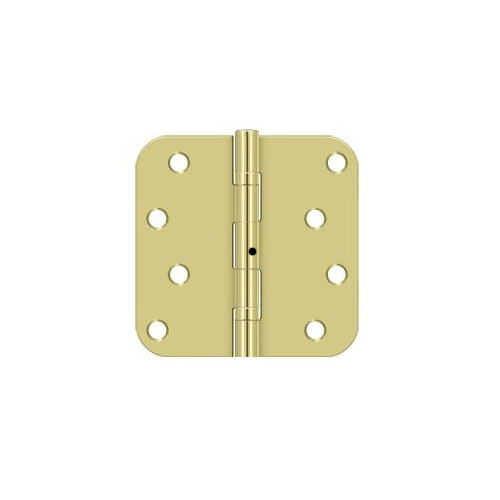 Orca Hardware RES4058BB-NRP-3 Residential Steel Hinge x NRP Bright Polished Brass