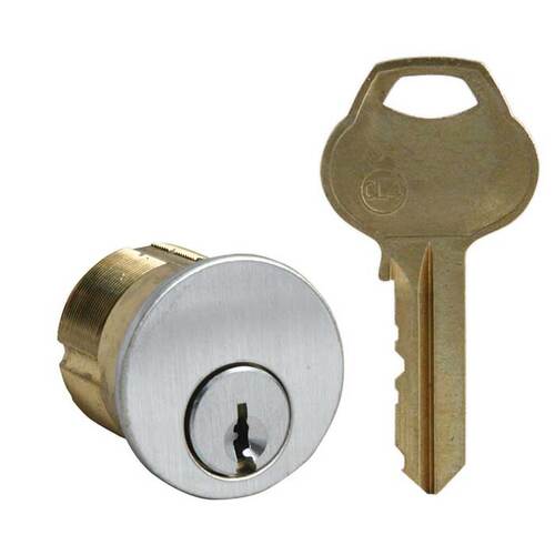 Mortise Cylinder Satin Chrome