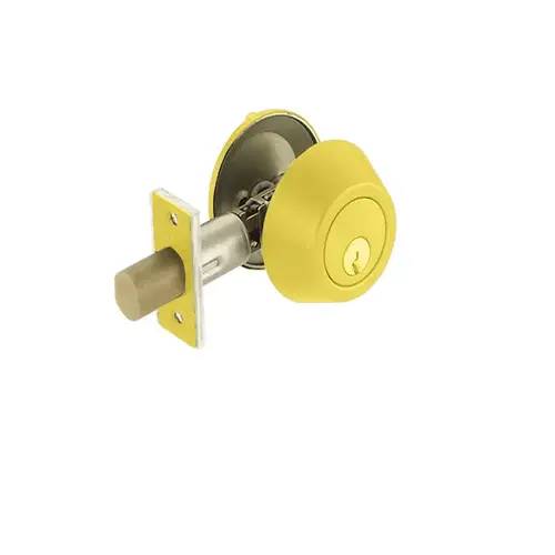 STANDARD DUTY SINGLE CYLINDER Bright brass