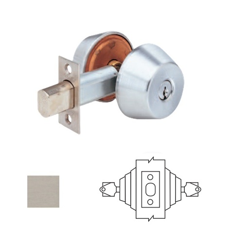 DB Series Grade 2 Deadbolt Satin Stainless Steel