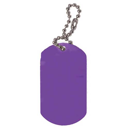 4" Dog Tag Key Chain 1/Card