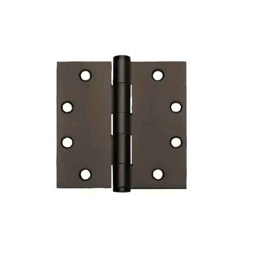 Five Knuckle Full Mortise Hinge Dark Bronze Clear Coated