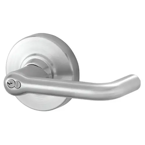 ALX53R Tubular Entrance Lock Satin Chrome