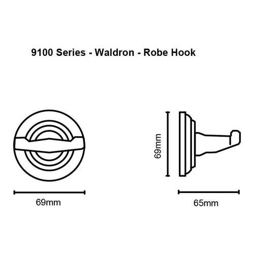 Waldron Double Robe Hook