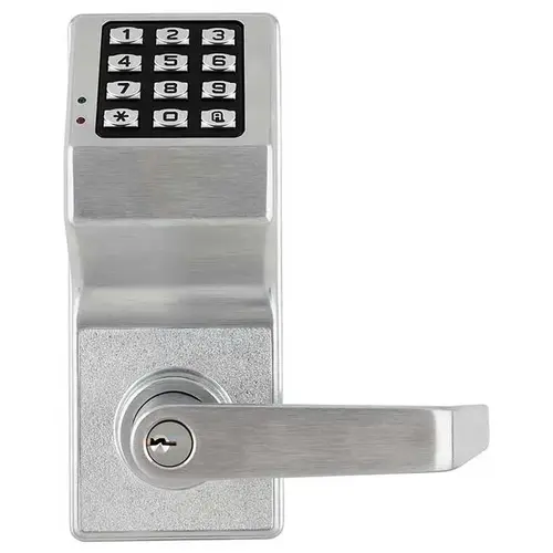 DL6100 Series Trilogy Networx Cylindrical Electronic Digital Lock Satin Chrome
