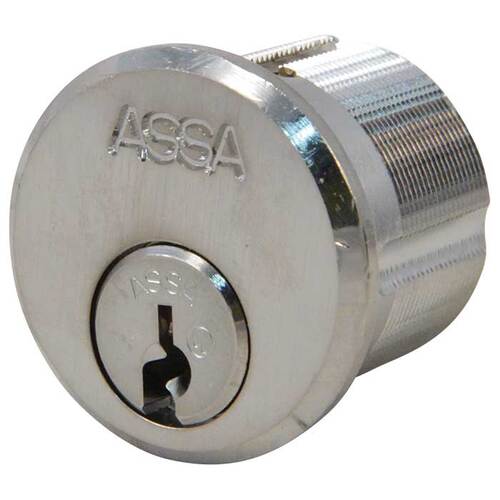 ASSA 6551-1-626 6551-1 Mortise Cylinder Satin Chrome