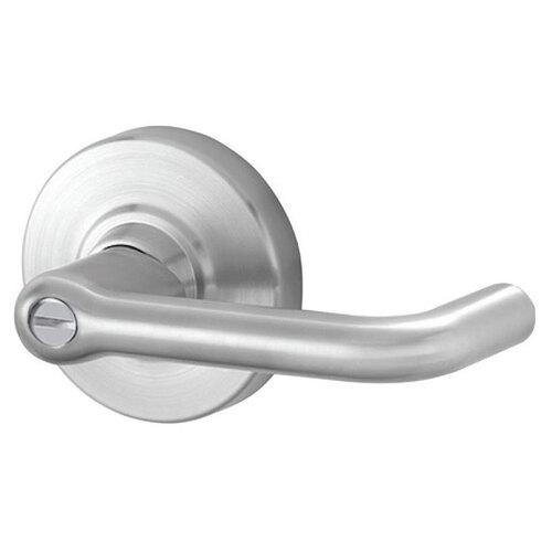 ALX40 Tubular Bath/Bedroom Privacy Lock Satin Chrome