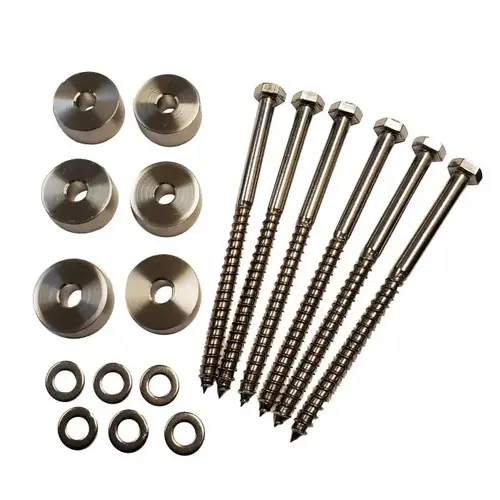 6mm Spacer Extender (6/Set) Stainless Steel