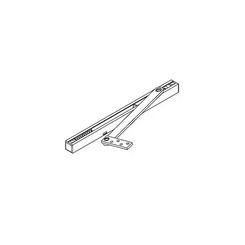 1012 Concealed Overhead Door Holder Satin Stainless Steel