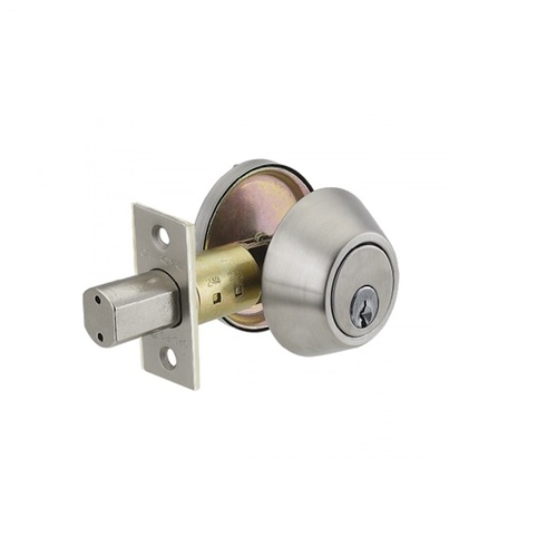 DOUBLE CYLINDER DEADBOLT Satin chromium plated