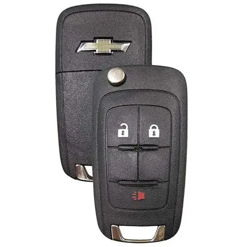 LOGO 3-BUTTON FLIP KEY (NON-PEPS) - OHT01060512 - 315 MHZ - 5913598