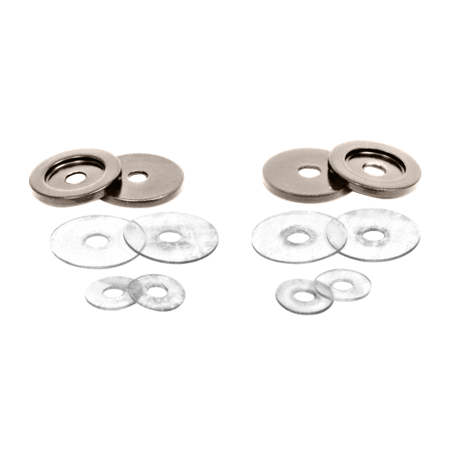 CRL 30WKPN Polished Nickel Replacement Washers for Back-to Back Solid Pull Handle