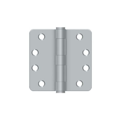 Commercial Steel Hinge Satin Chrome