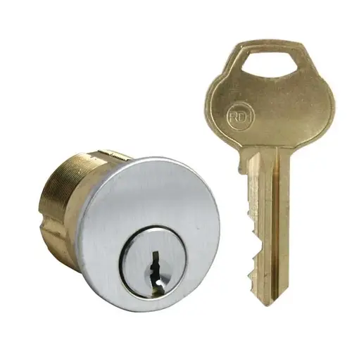 Mortise Cylinder Satin Chrome