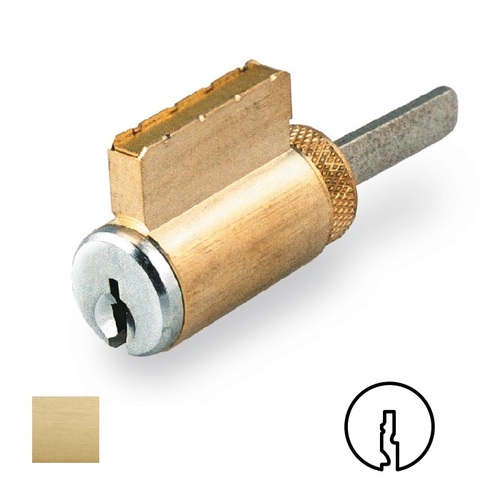 Key-In-Knob Cylinder Satin Brass