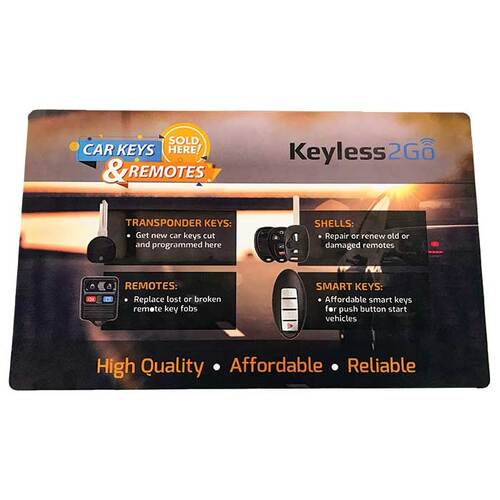 Keyless2Go K2G-COUNTER-MAT Promotional Counter Mat