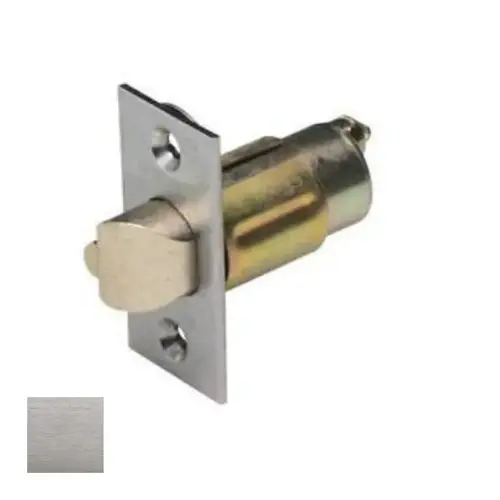 Cylindrical Lock 2-3/8 Inch Backset Deadlatch Satin Chrome